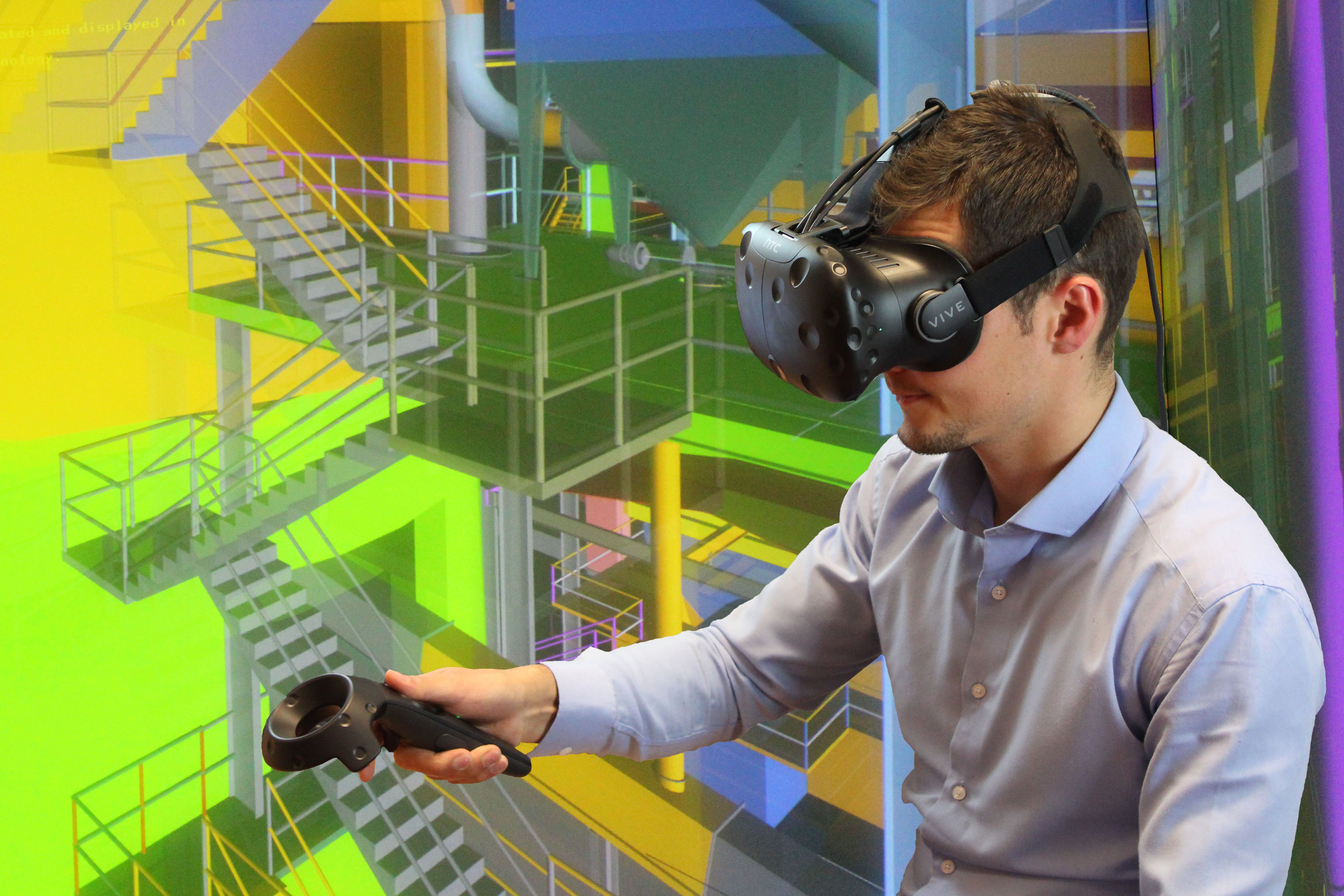 Olivier HTC Vive montage