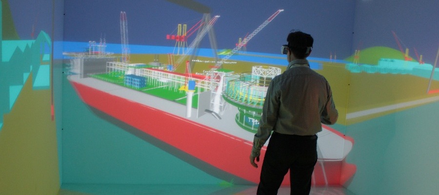 TechViz VR software in the shipbuilding industry-1