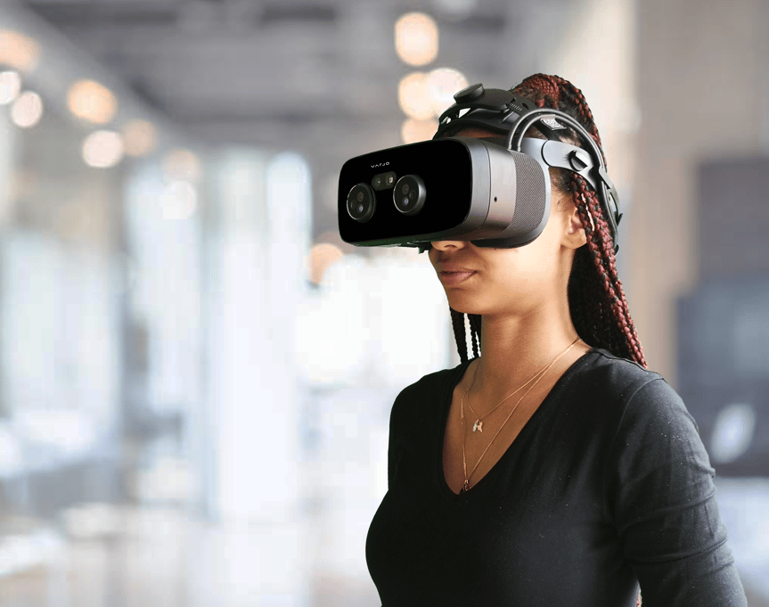 Varjo XR-3 with TechViz vr software for engineers