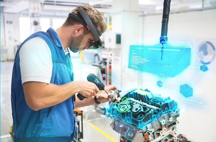 ar for business with TechViz software 